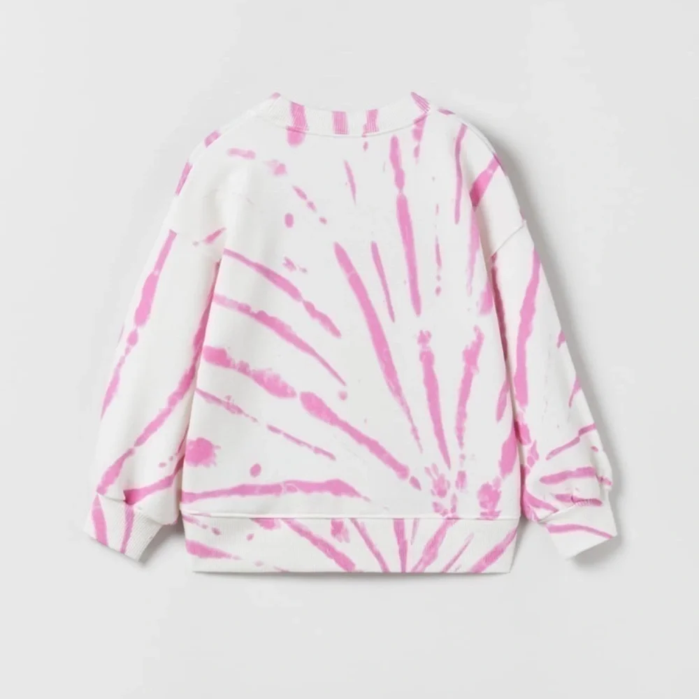 Zara Tie Dye Bear Sweatshirt